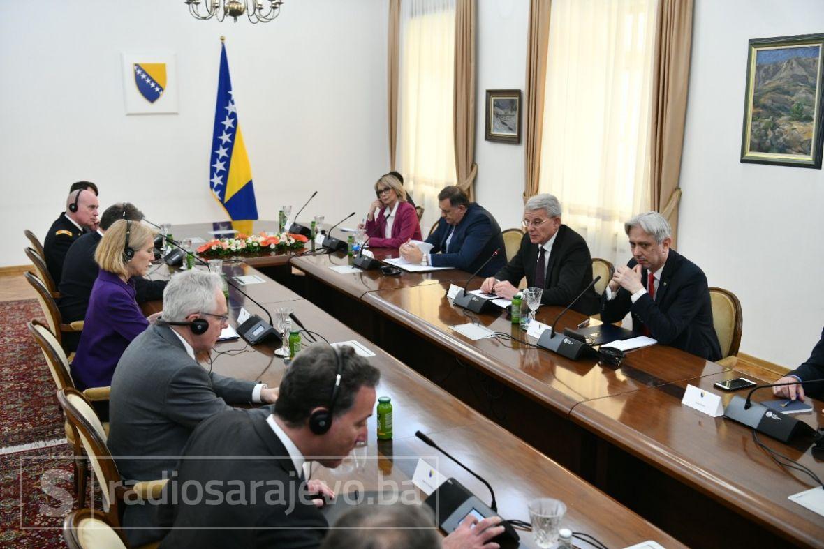 Foto: A.K./Radiosarajevo.ba/Delegacija SAD u Predsjedništvu BiH